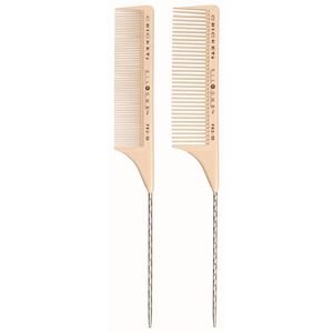 Cricket Pro-50 Metal Tail Comb Pair